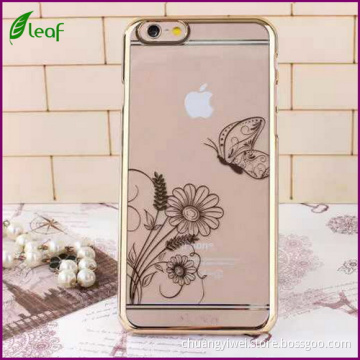 Rhinestone Cell Phone Case for iPhone 6 Plus Cover (CI608)